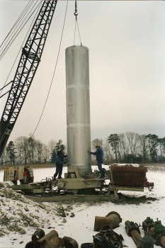 screens and tubes for filter pack of water wells Paparelli